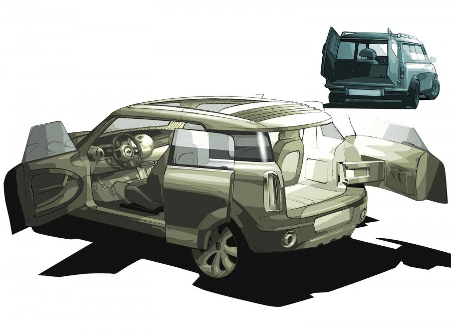  Mini Crossover Concept 2008 года  (фото 113 из 115)